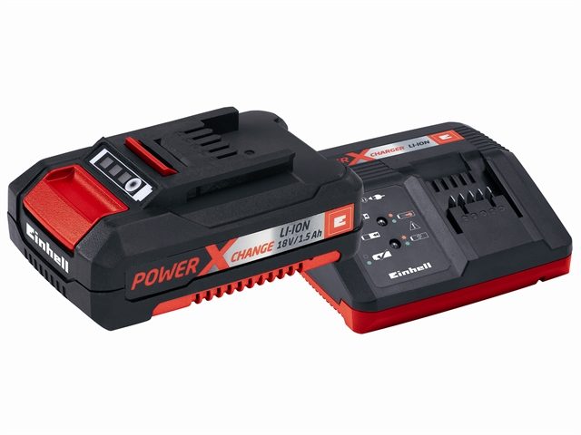 Einhell Power X Change Battery & Charger Starter Kit 18 Volt 1 x 1.5Ah Li-Ion 18V