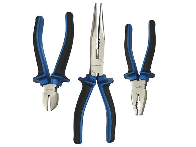 Faithfull Handyman Pliers Set, 3 Piece