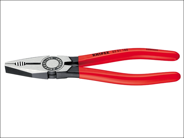 Knipex Combination Pliers PVC Grip 180mm