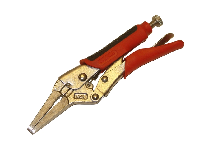 Olympia Long Nose Powergrip Locking Pliers 165mm (6 1/2in)