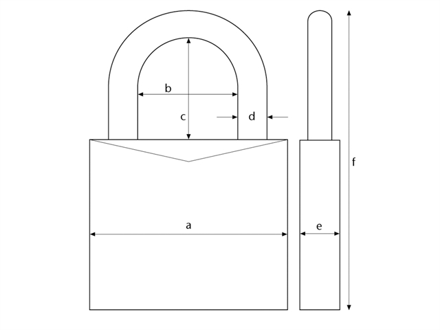 ABUS 36/55mm Granit Padlock 2