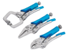 BlueSpot Tools Mini Locking Plier Set, 3 Piece 1