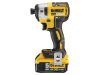 DEWALT DCF887P2 XR Brushless 3 Speed Impact Driver 18 Volt 2 x 5.0Ah Li-Ion 1