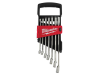 Milwaukee Hand Tools MAX BITE™ Ratcheting Metric Combination Spanner Set, 7 Piece 1