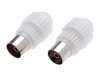 SMJ Coaxial Plugs Female Twin Pack 1