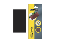 Flexovit 1/2 Sanding Sheets Orbital 115 x 280mm Plain Coarse 50g (10)