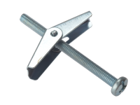 Forgefix Plasterboard Spring Toggle M5 x 50mm Blister 4