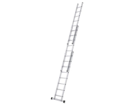 Zarges Everest 3DE 3-Part Extension Ladder D-Rungs 3 x 12